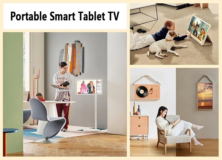 27-Inch Portable Smart Tablet TV