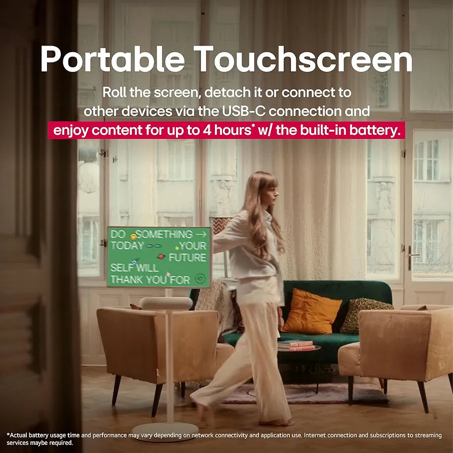 27-Inch Portable Smart Tablet TV