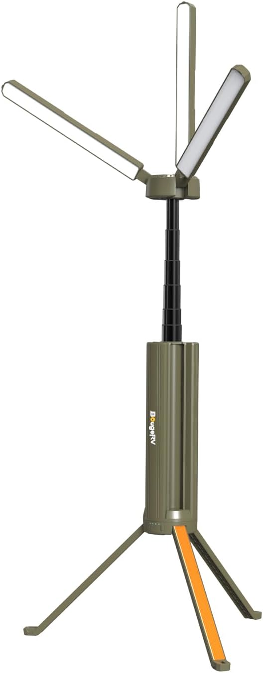 15600mAh Telescopic Camping Light Waterproof