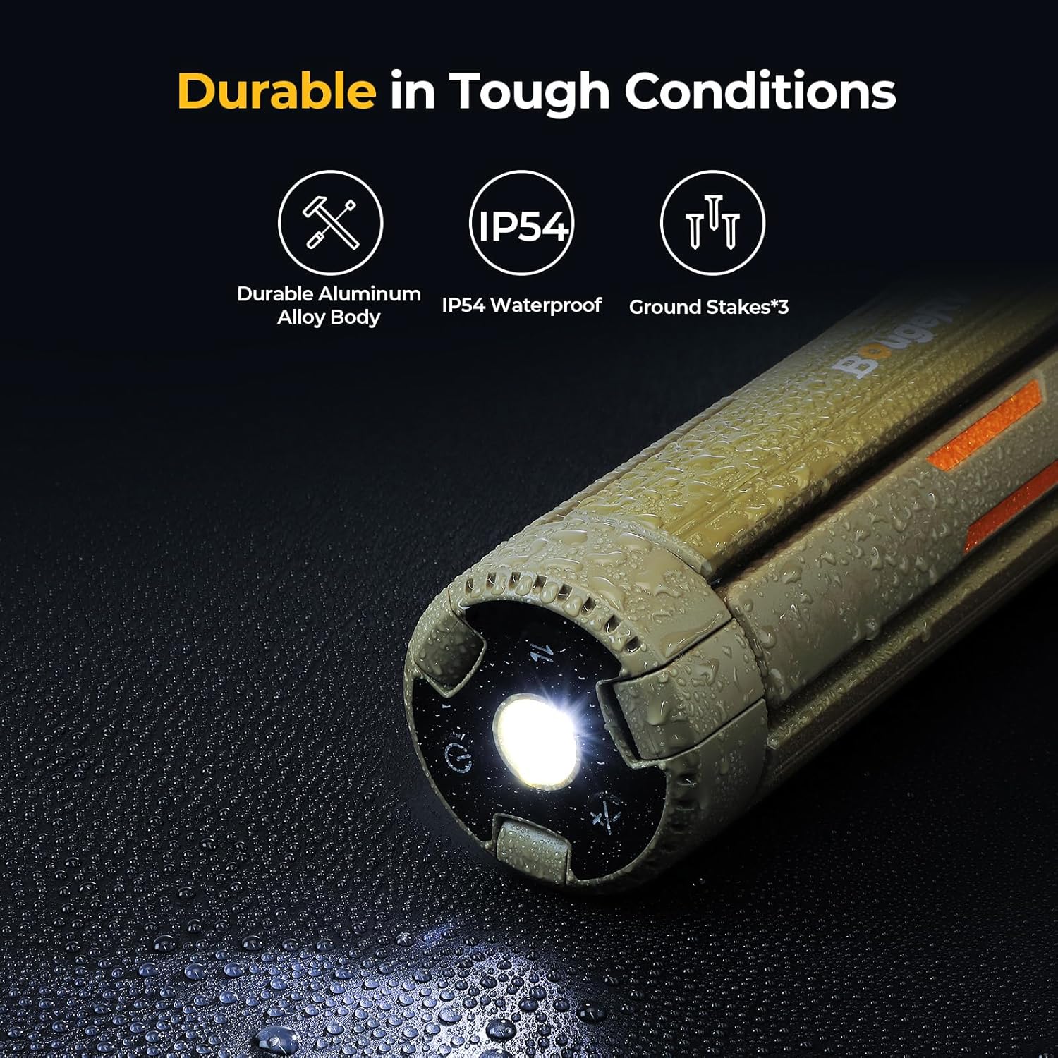 15600mAh Telescopic Camping Light Waterproof